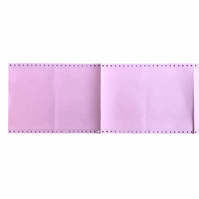 Giấy in liên tục LS K210x279mm 2 liên chia 2 A4