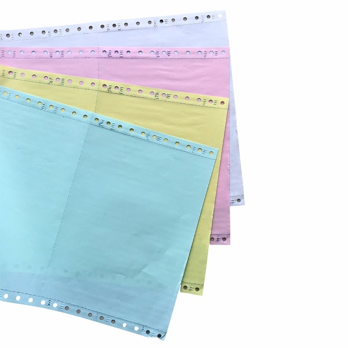 Giấy in liên tục LS K210x279mm 4 liên chia 2 A4