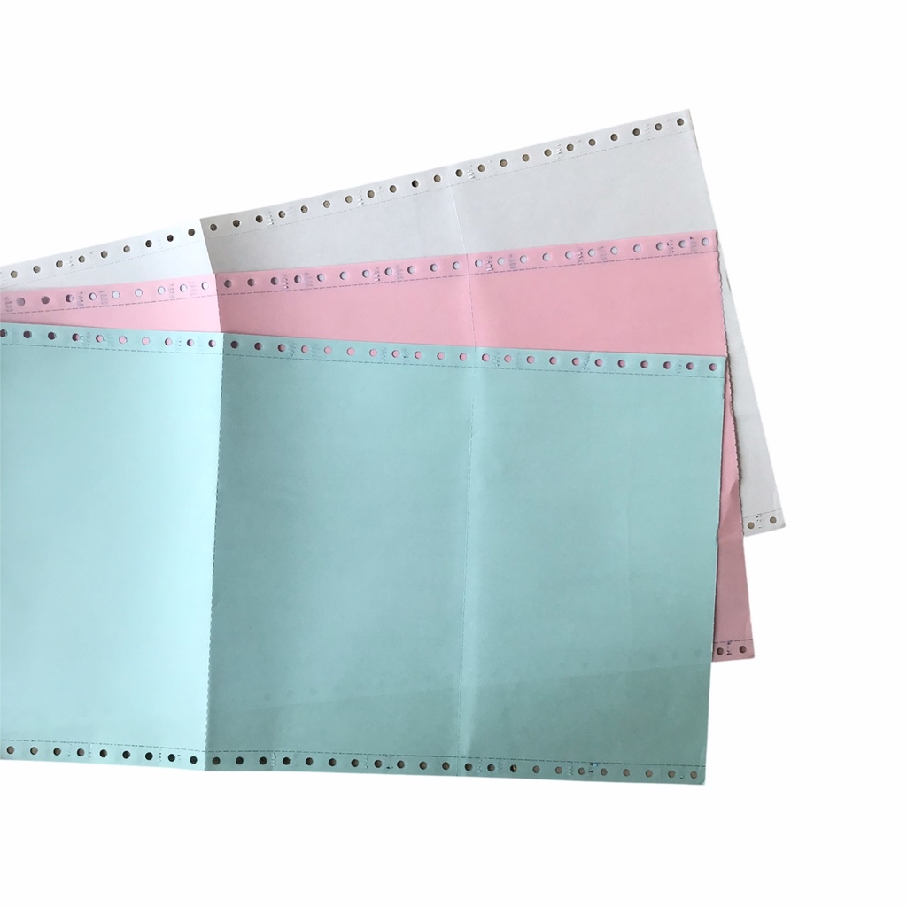 Giấy in liên tục LS K240x279mm 3 liên chia 2 F4