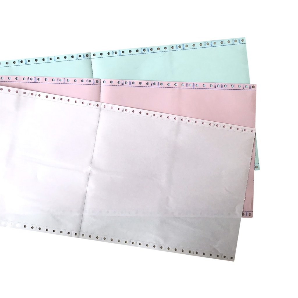 Giấy in liên tục LS K240x279mm 3 liên không chia F4