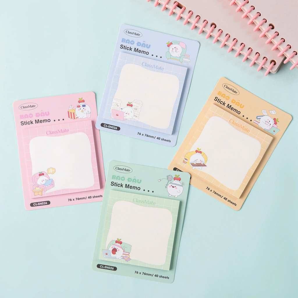 Giấy note Classmate CL-SN026, Giấy nhớ, Giấy ghi chú (40)