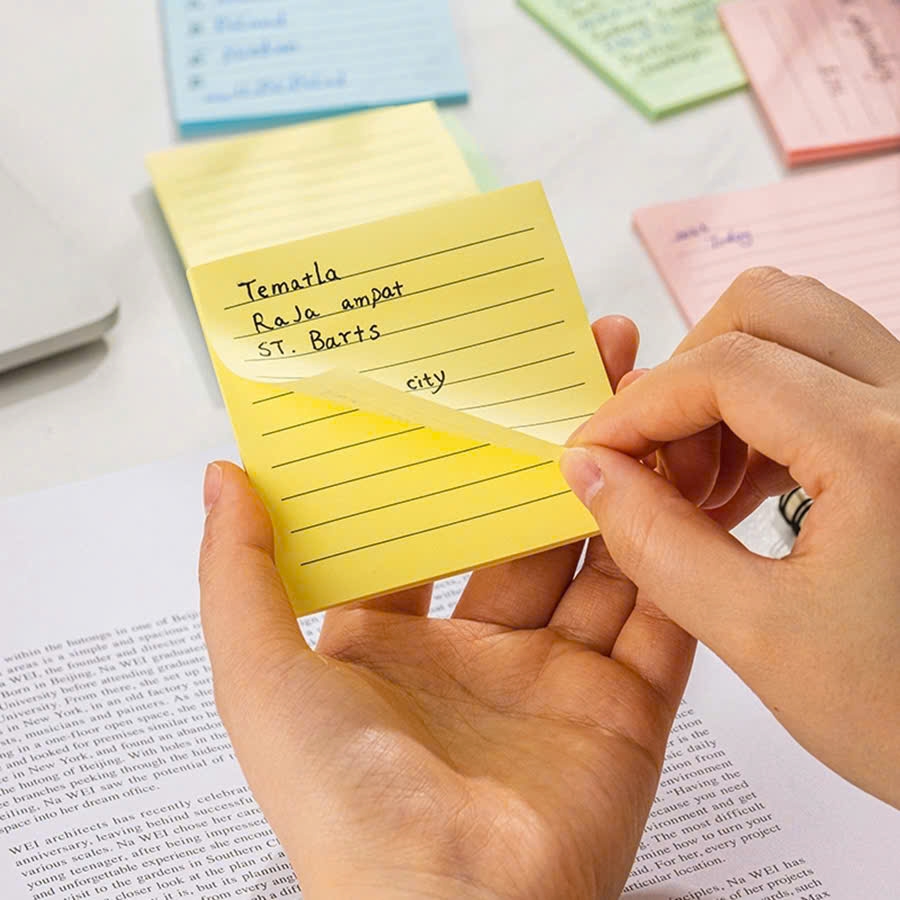 Giấy note Deli A045 3x3 (12)