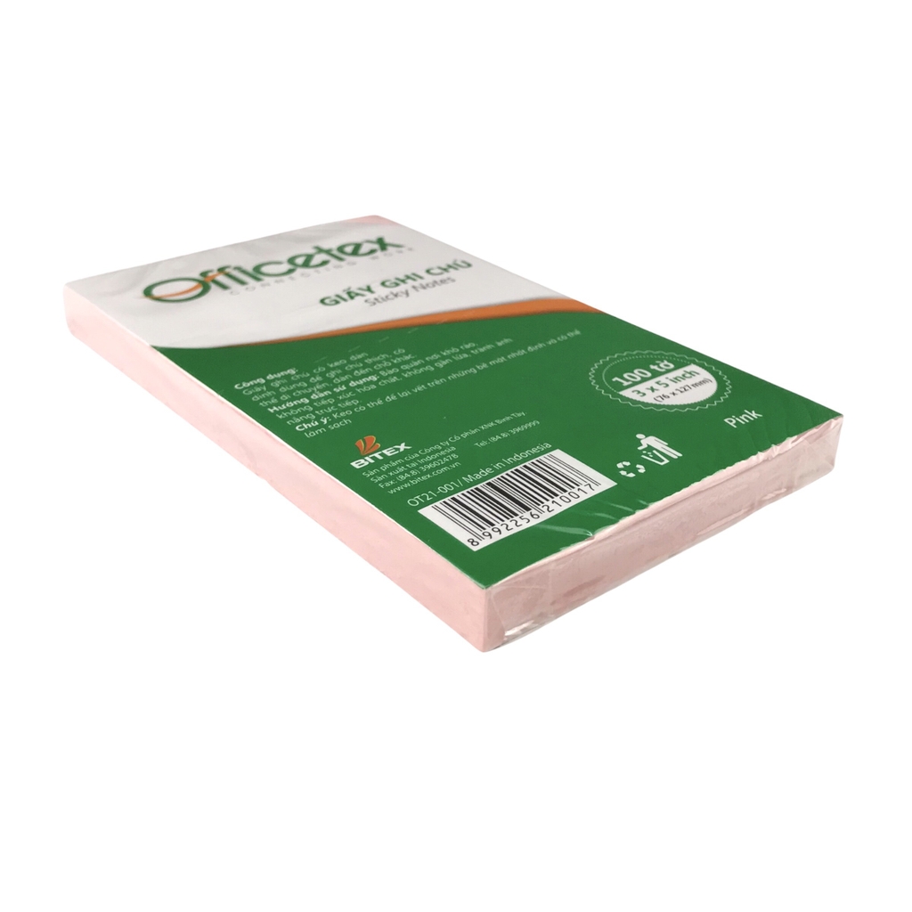 Giấy note Officetex OT21-001 3x5inch (12)