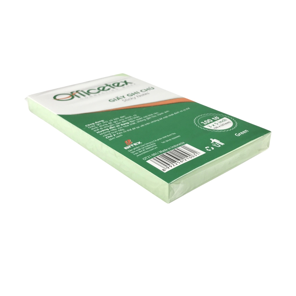 Giấy note Officetex OT21-001 3x5inch (12)