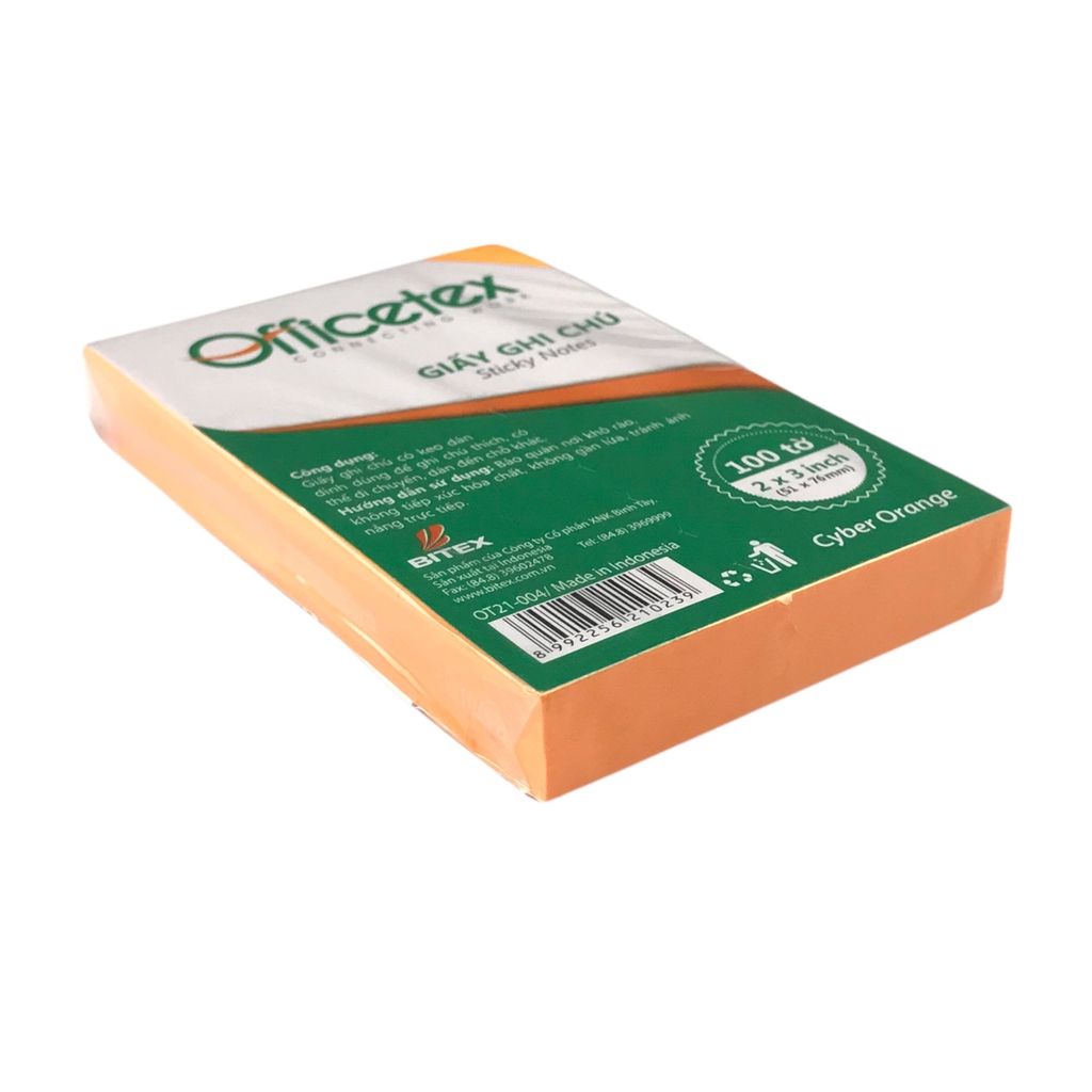 Giấy note Officetex OT21-004 3x2inch dạ quang (12)