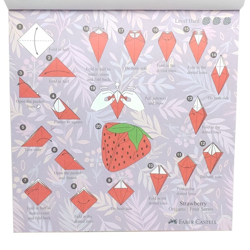 Giấy xếp hình Faber-Castell Origami Washi 50 tờ