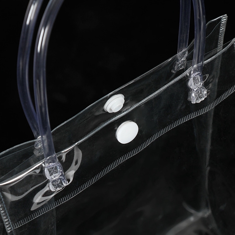 Giỏ nhựa trắng trong