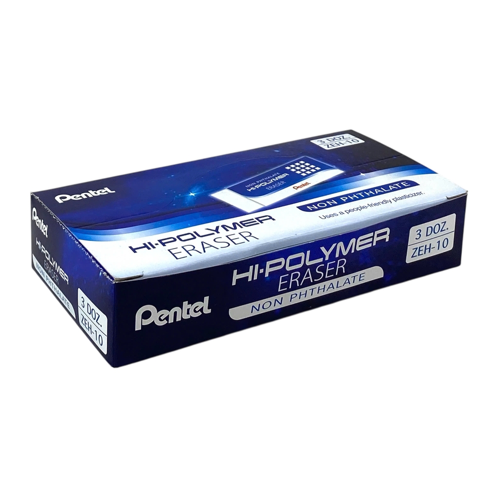 Gôm Pentel ZEH-10 trắng (36)