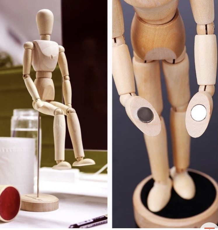 Hình nhân bằng gỗ Mont Marte AMM0001 30cm