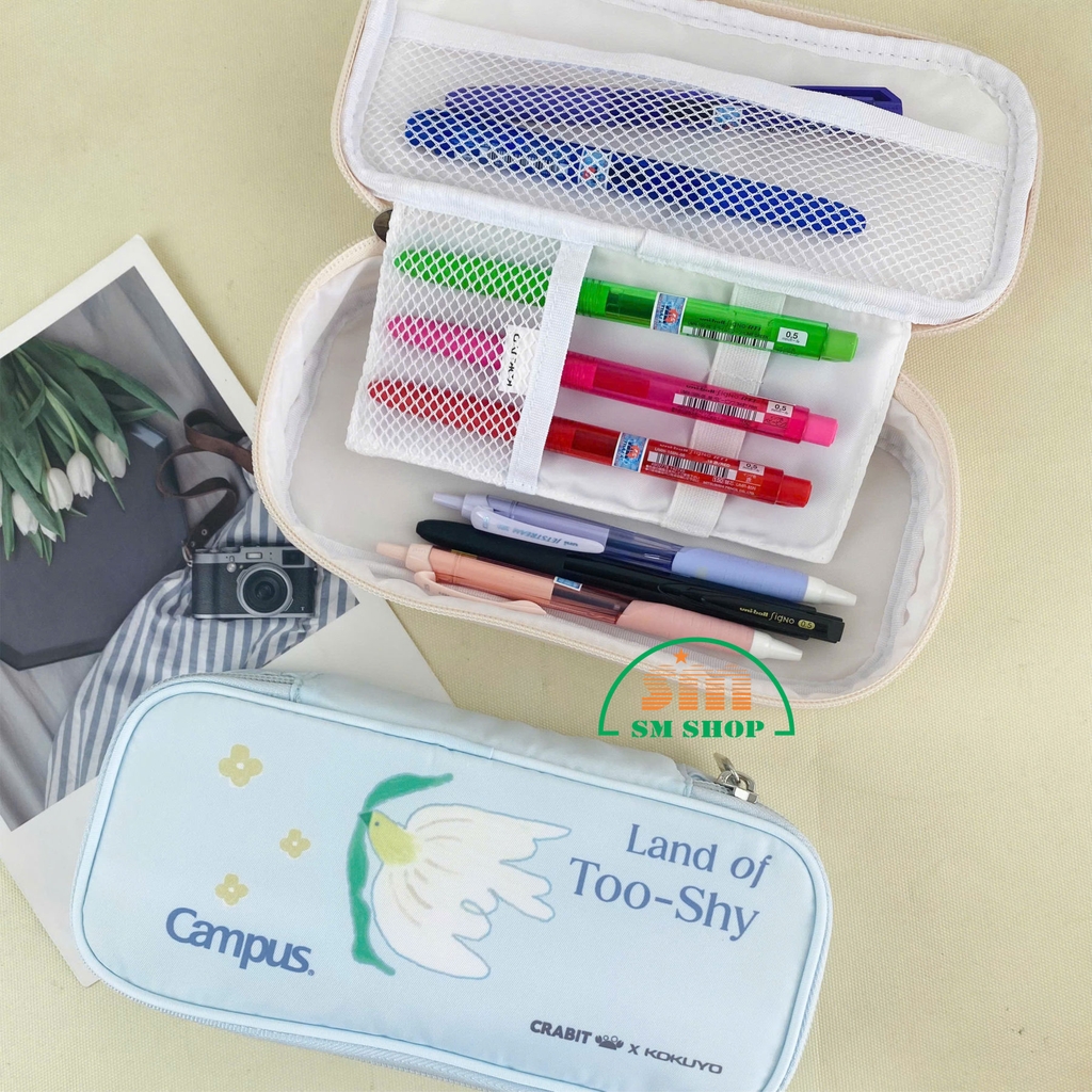 Hộp bút vải Campus PCS-200LTS-04