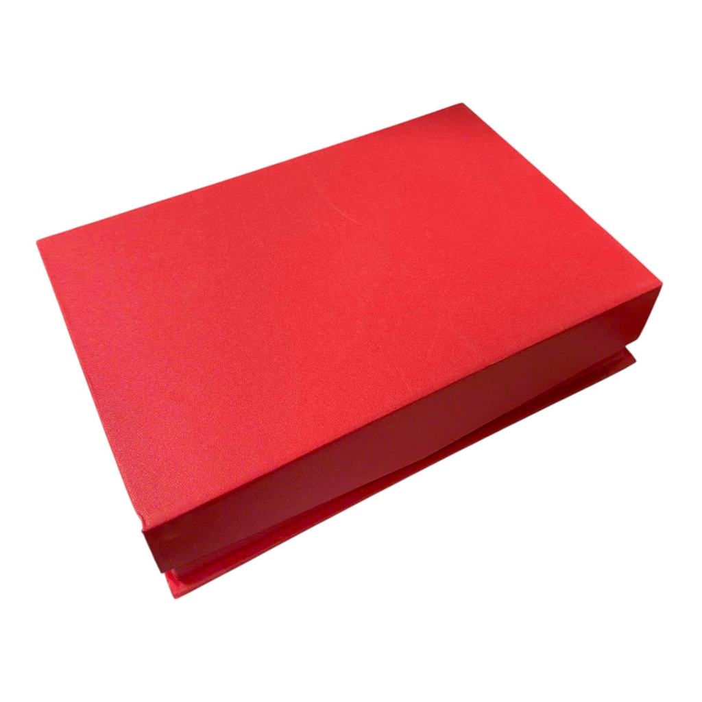 Hộp đỏ nam châm 22x14.5x5.5cm GL01->GL08, Hộp quà tặng, Hộp kỷ niệm chương