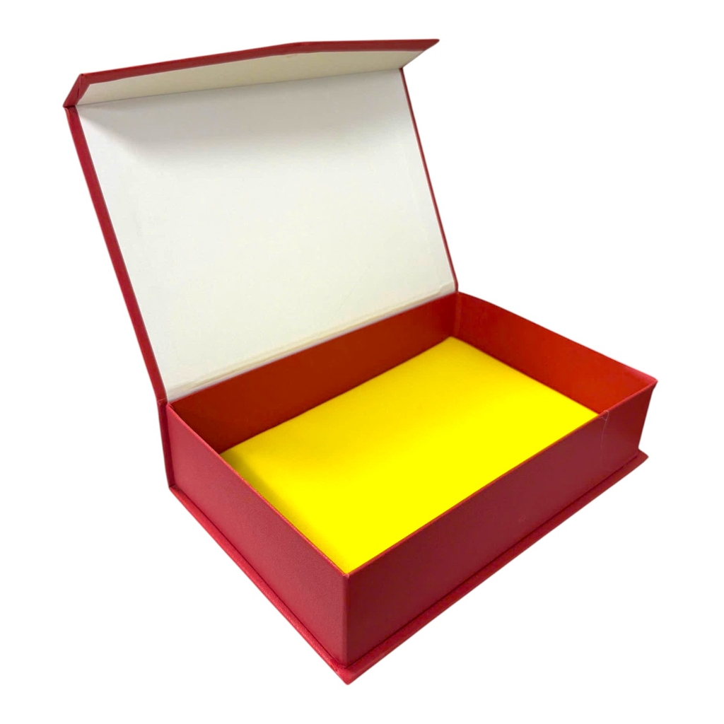 Hộp đỏ nam châm 29.5x14x5.5cm GL10, Hộp quà tặng, Hộp kỷ niệm chương