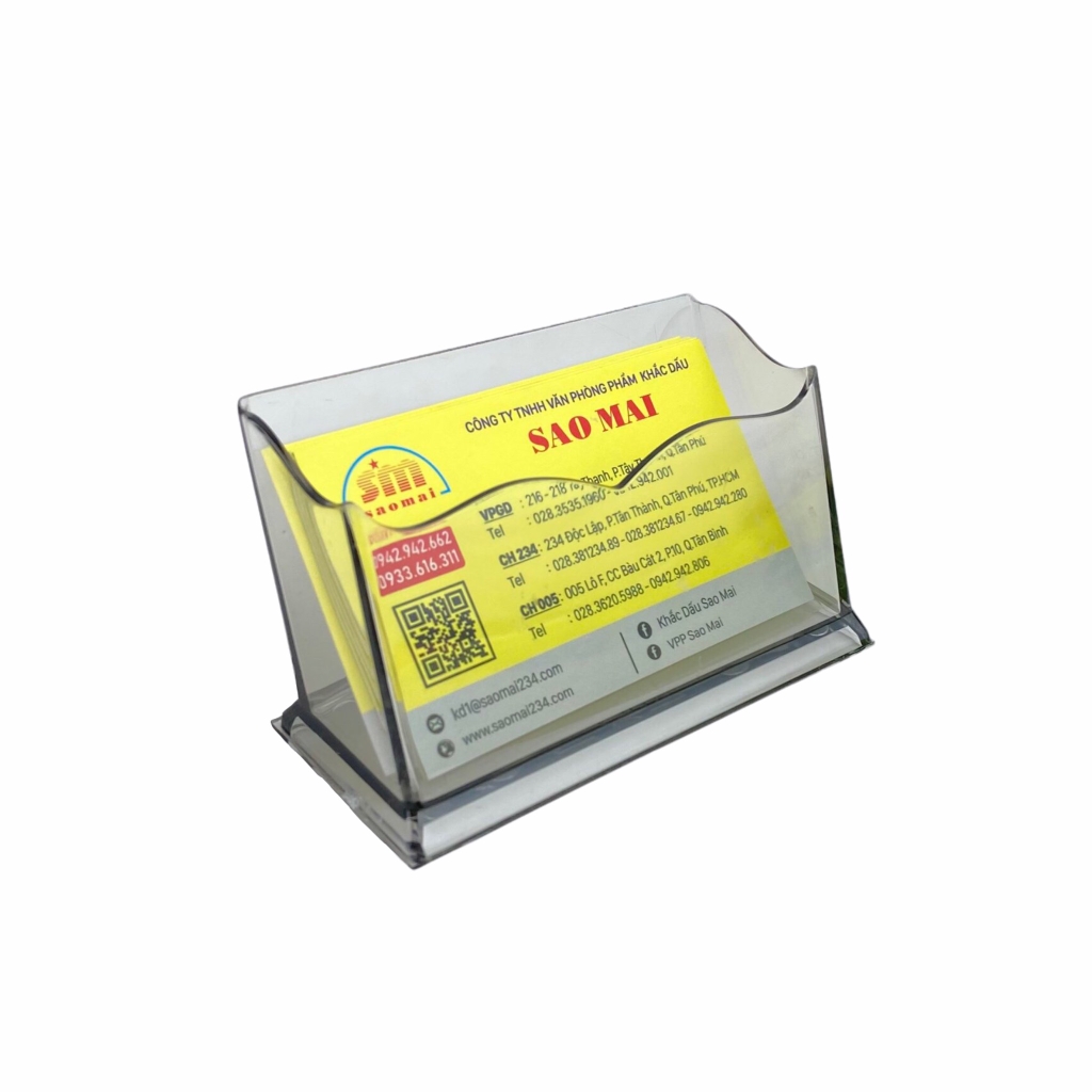 Hộp đựng namecard nhựa TD S-001