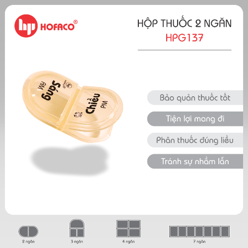 Hộp đựng thuốc Hofaco HPG137 (10)
