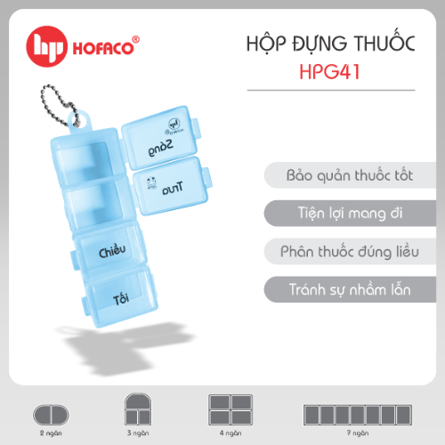 Hộp đựng thuốc Hofaco HPG41