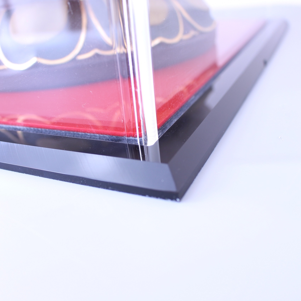 Hộp mica Enter BOX201 30x20x30cm mica dày 5mm, đế đen 10mm, đèn led