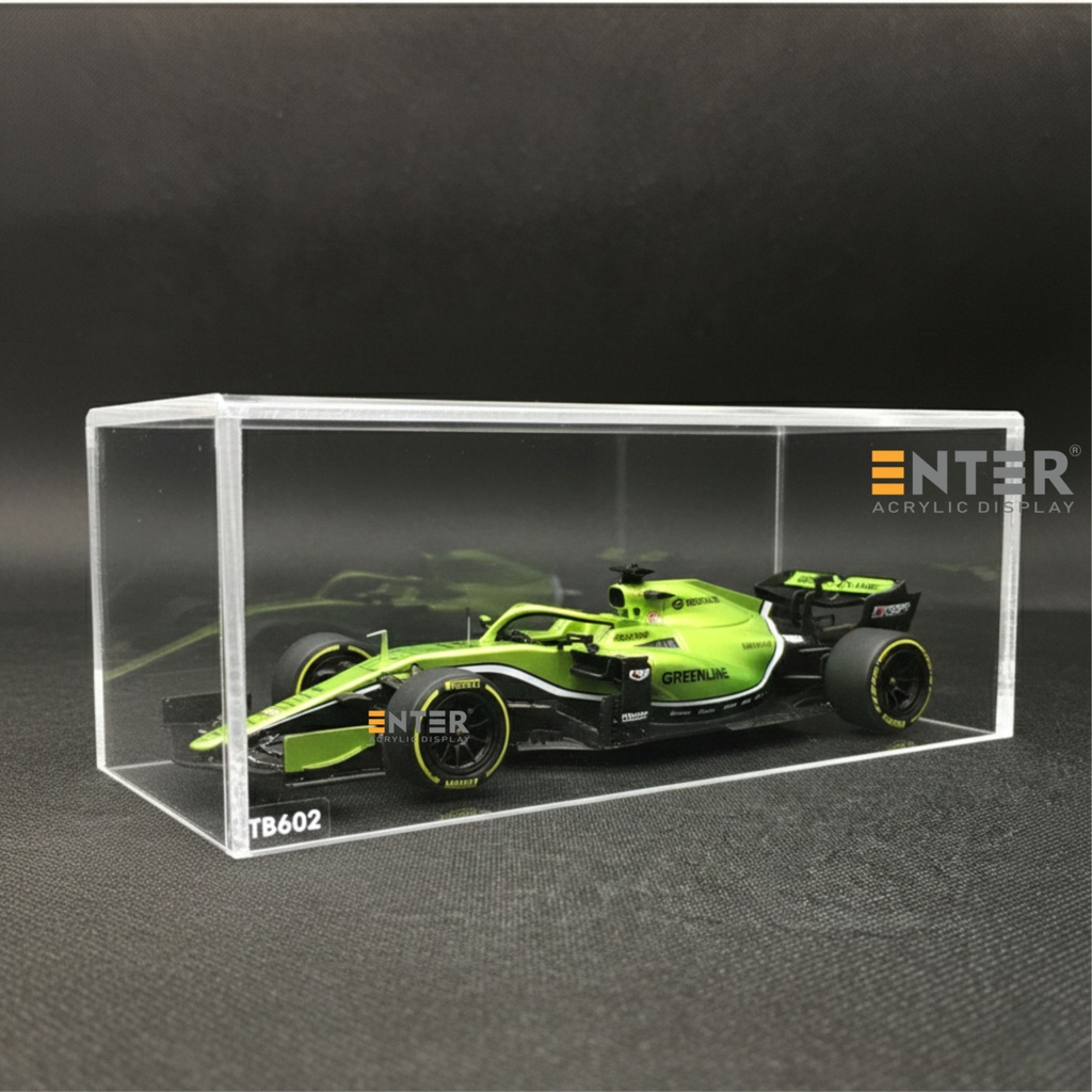 Hộp mica không nắp Enter TB602 100x200x100mm mica dày 5mm, Khay chia ngăn kéo hộc tủ, Khay nhựa đựng đồ dùng, Hộp chống bụi