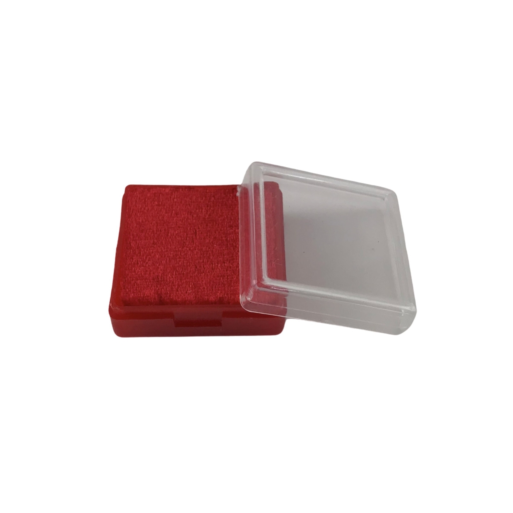 Hộp nhựa đựng thẻ số 1 4x4cm nhung