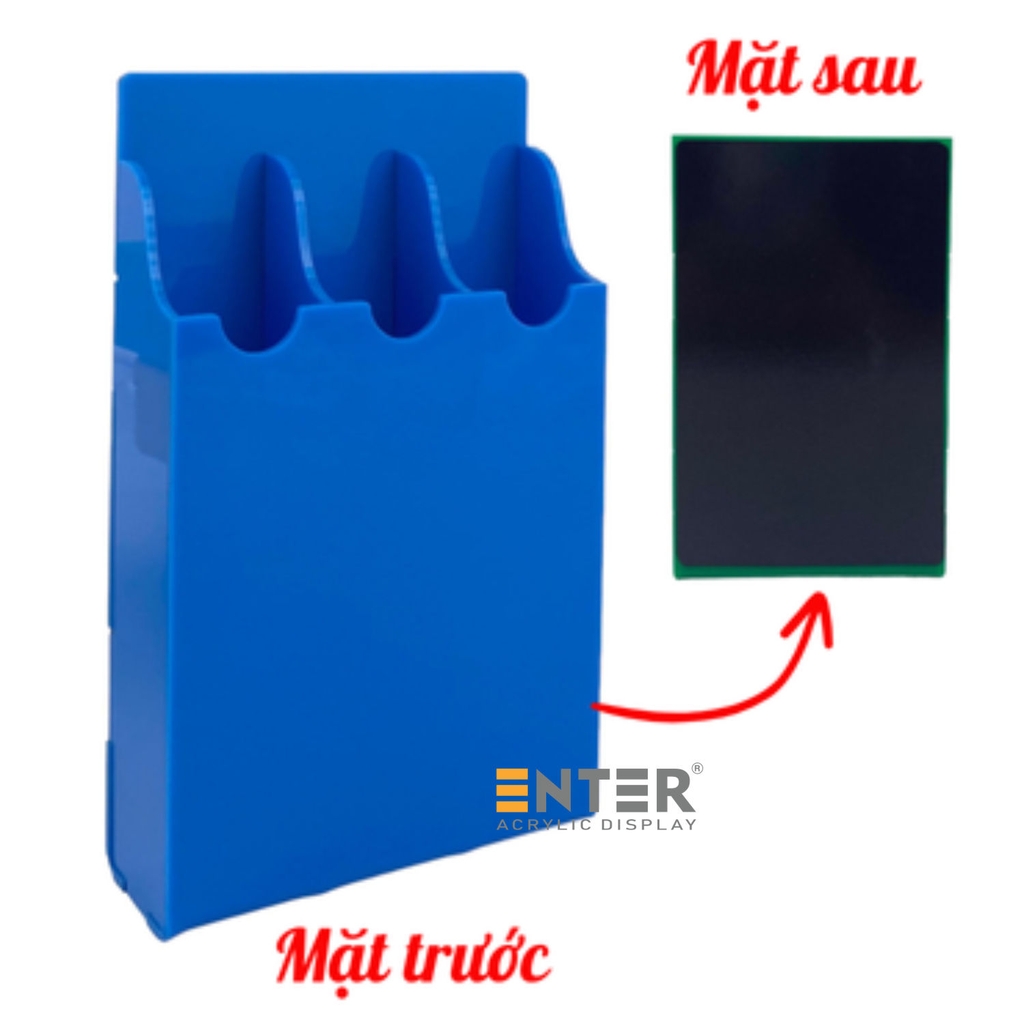 Kệ bút lông bảng Enter H16B có nam châm, Ống đựng bút, Khay cắm bút