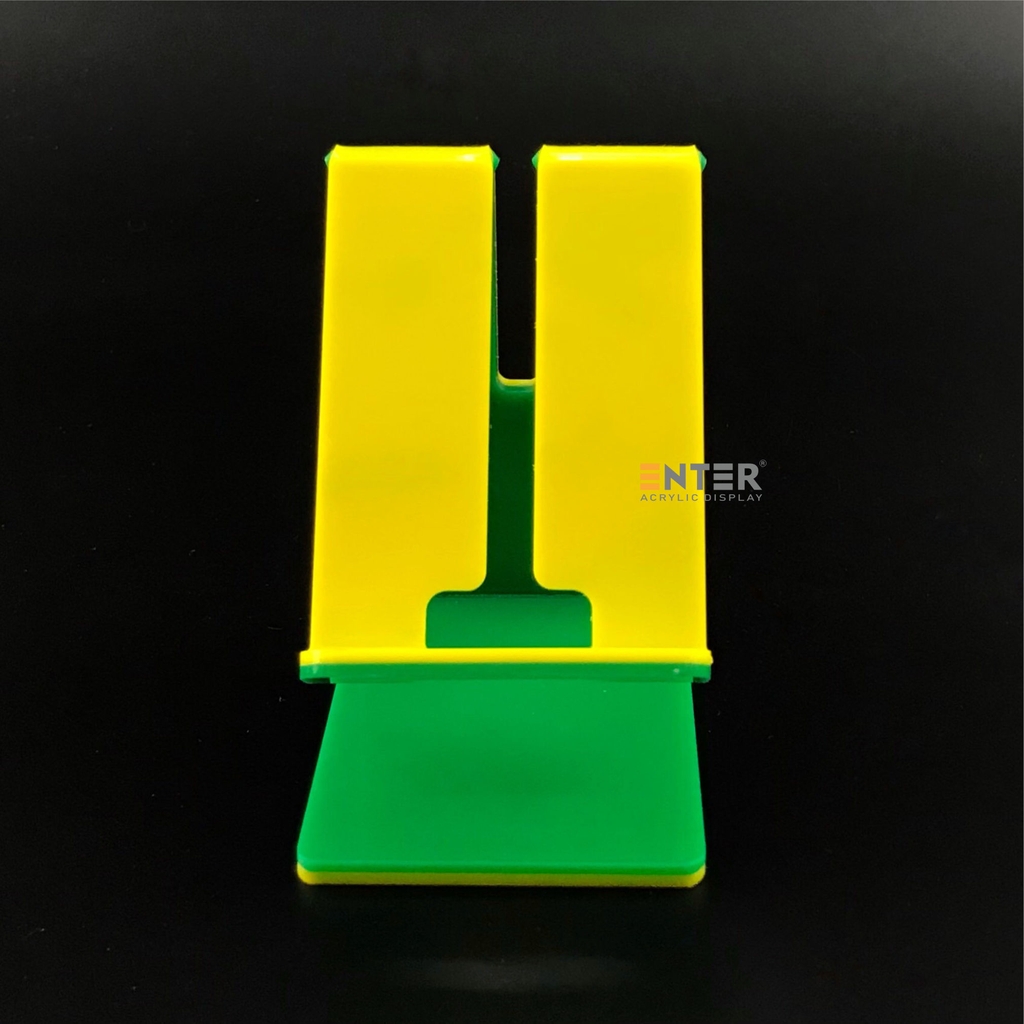 Kệ điện thoại mica 2 màu