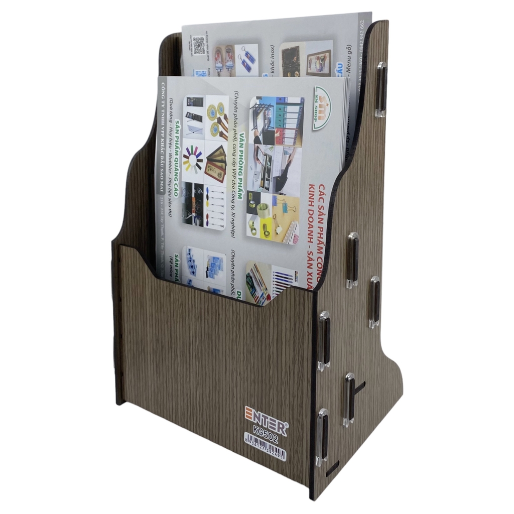 Kệ gỗ 2 ngăn Enter KG502 A5 lắp ráp