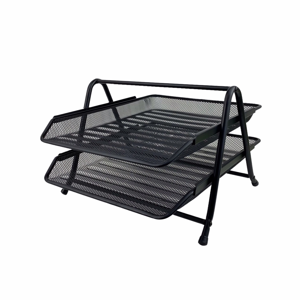 Kệ hồ sơ 2 tầng lưới Toppoint HY62002A