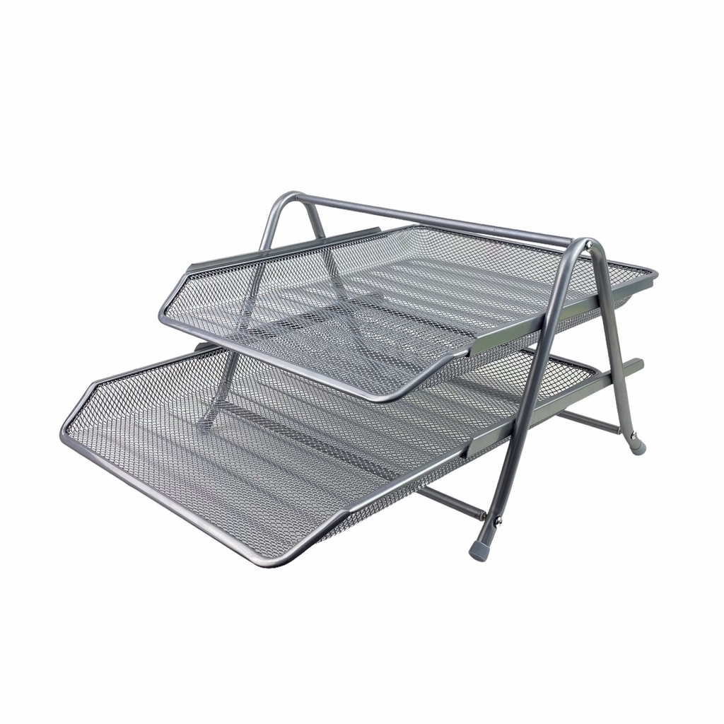 Kệ hồ sơ 2 tầng lưới Toppoint HY62002A