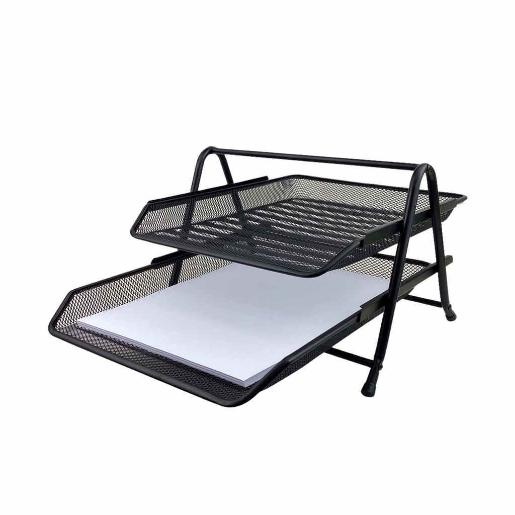 Kệ hồ sơ 2 tầng lưới Toppoint HY62002A