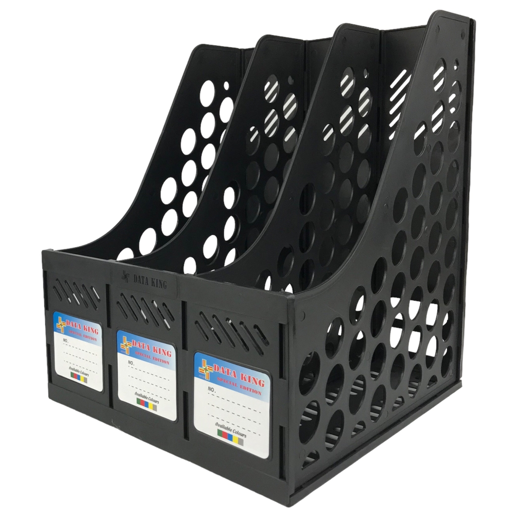 Kệ hồ sơ 3 ngăn nhựa King-star Dataking-3N