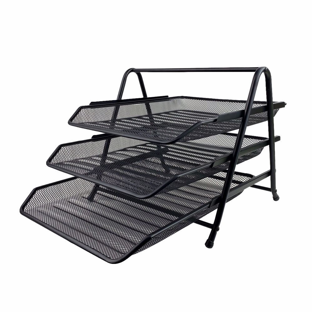 Kệ hồ sơ 3 tầng lưới Toppoint HY62001A