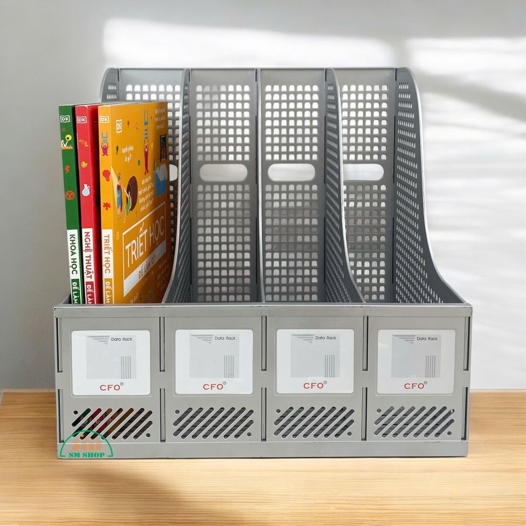 Kệ hồ sơ 4 ngăn CFO MR910