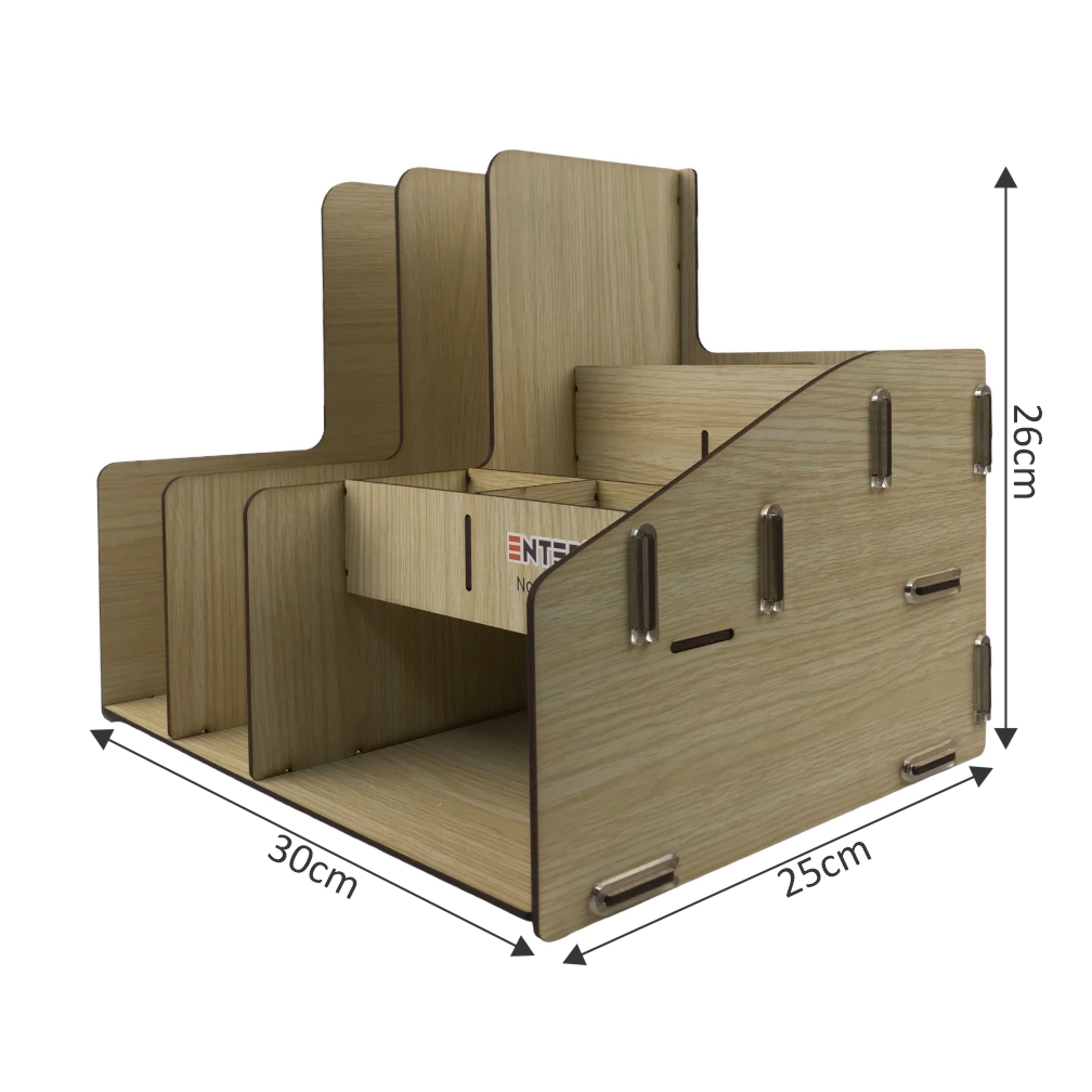 Kệ hồ sơ gỗ Enter KG062 lắp ráp