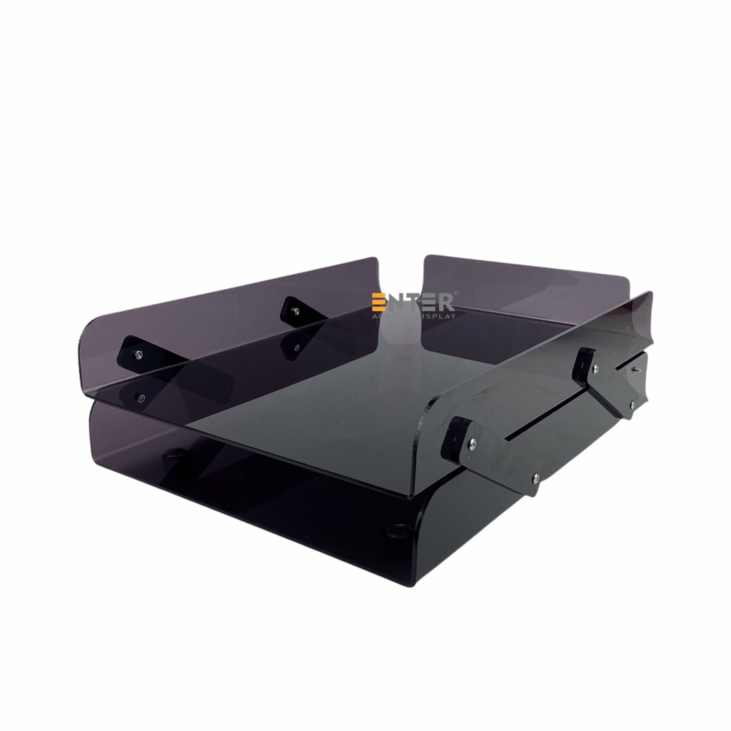 Kệ mica 2 tầng Enter D02 A4 xếp