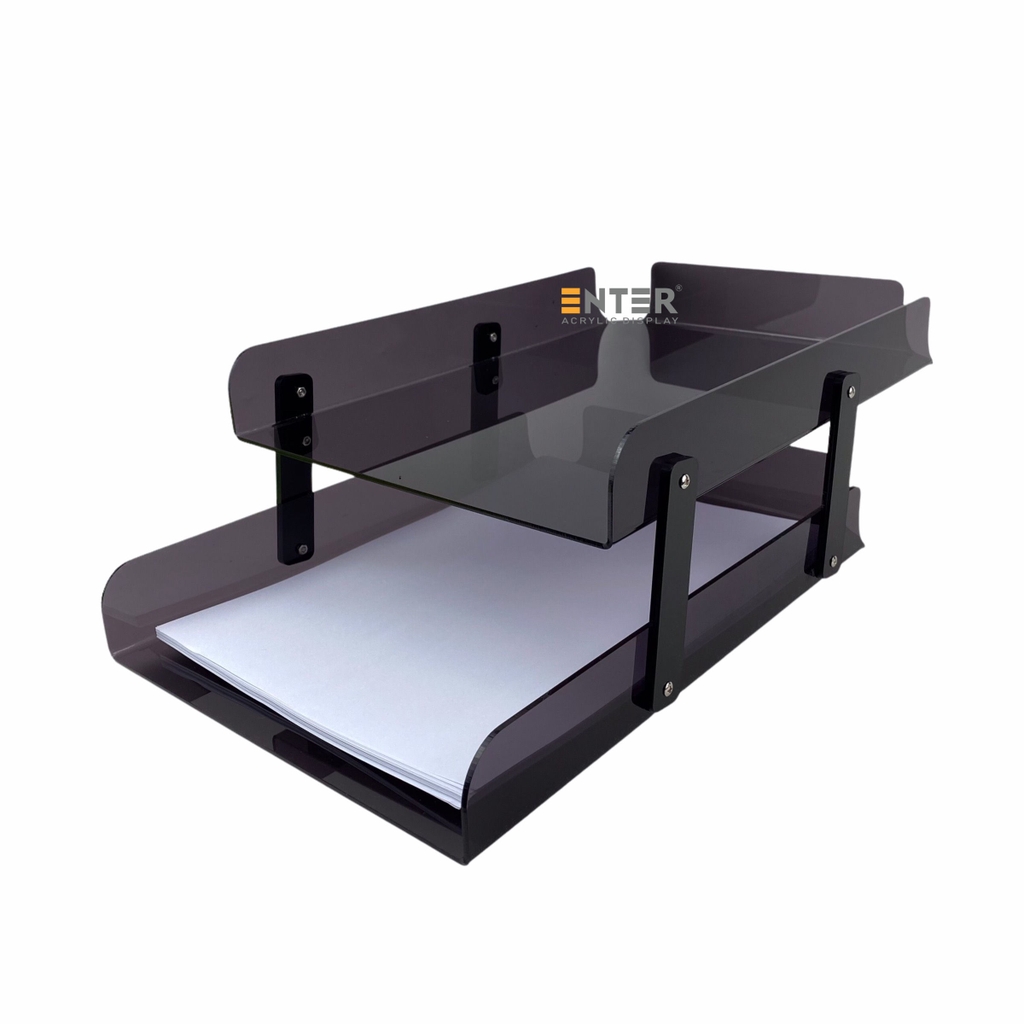 Kệ mica 2 tầng Enter D02 A4 xếp