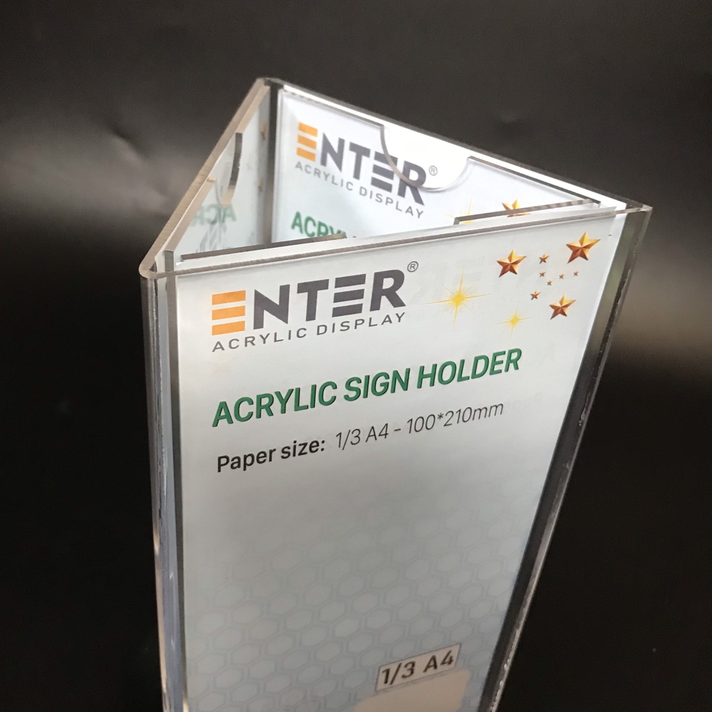 Kệ mica 3 mặt Enter E24 100x210mm đế xoay (10)