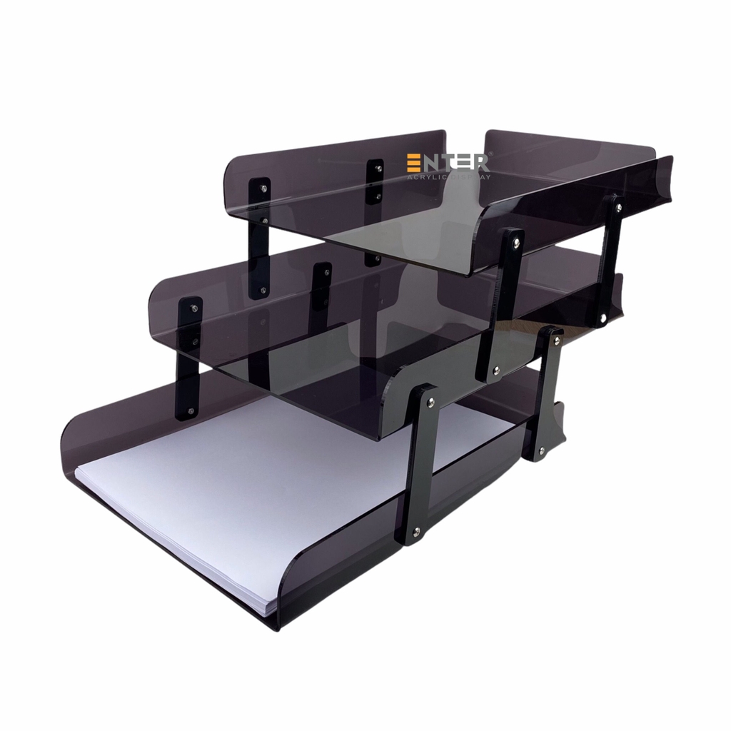 Kệ mica 3 tầng Enter D03 A4 xếp