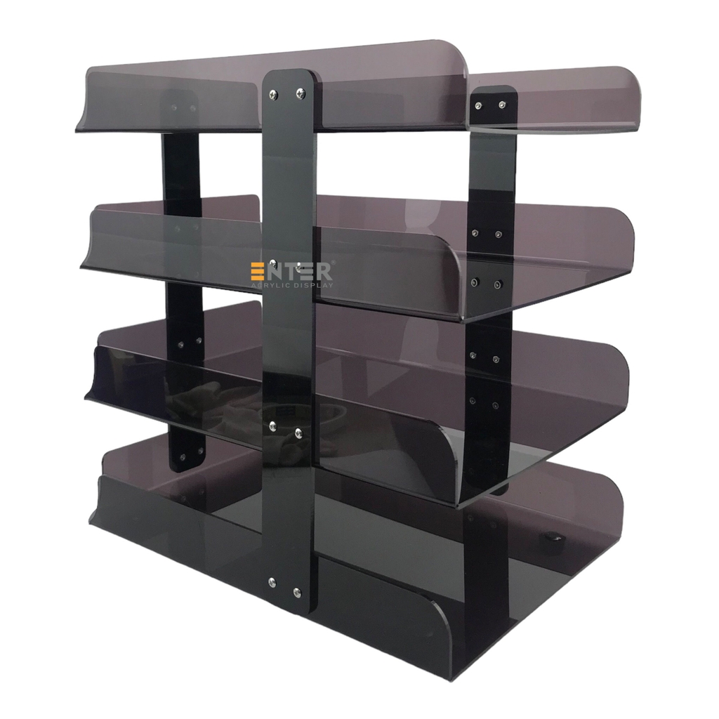 Kệ mica 4 tầng Enter D04 A4 cố định