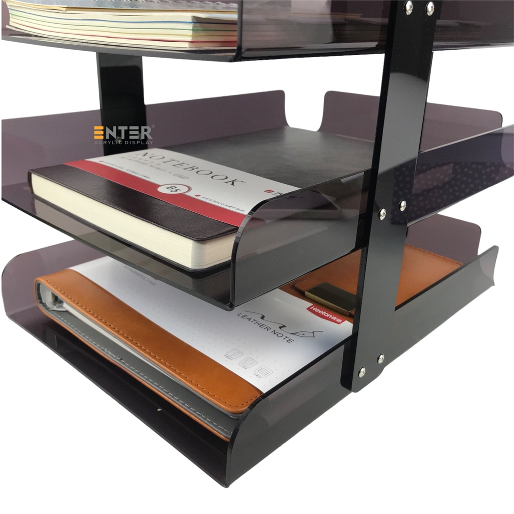 Kệ mica 4 tầng Enter D04 A4 cố định