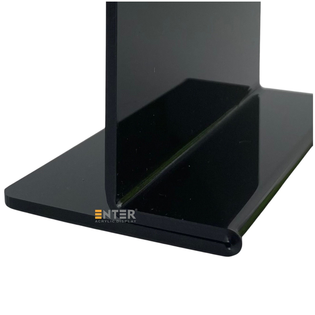 Kệ mica để bàn có khoen bật treo Enter E45 150x210mm A5, Kệ menu nhà hàng khoen lật quảng cáo, Standee mica để bàn, Bảng quét mã QR Code