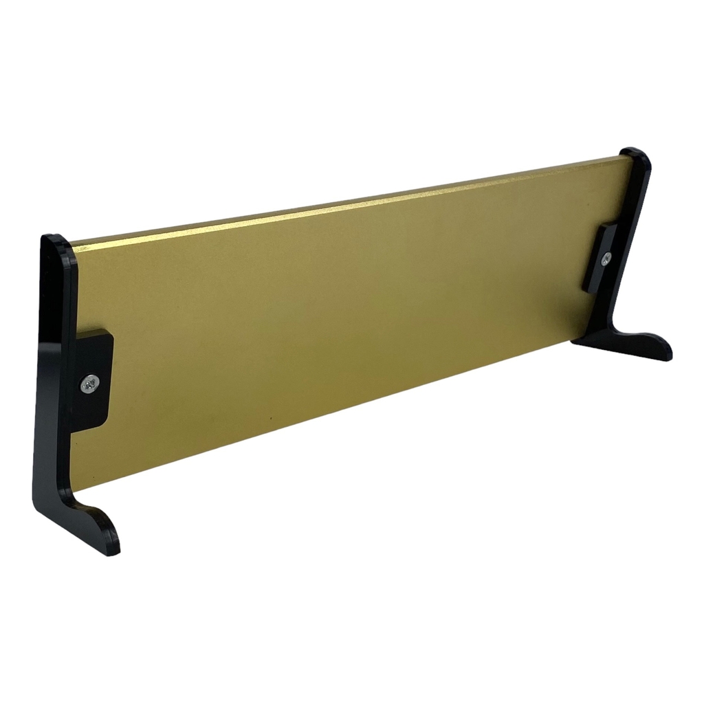 Kệ nhôm chức vụ 1 mặt Enter AL16 75x240mm, Biển chức danh, Bảng tên để bàn (20)