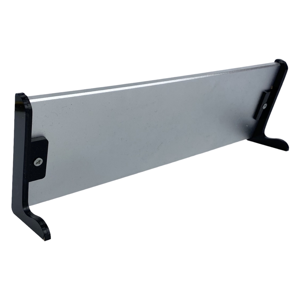 Kệ nhôm chức vụ 1 mặt Enter AL16 75x240mm, Biển chức danh, Bảng tên để bàn (20)