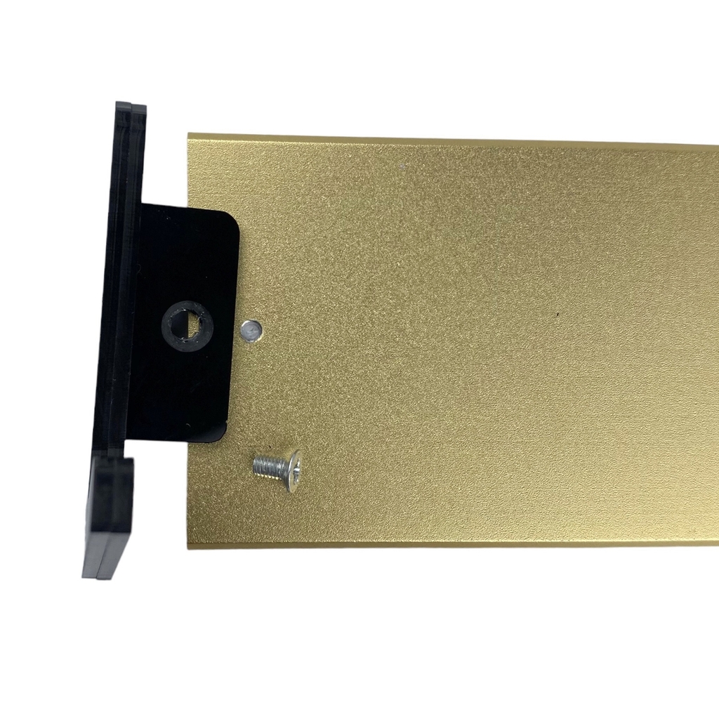 Kệ nhôm chức vụ 1 mặt Enter AL16 75x240mm, Biển chức danh, Bảng tên để bàn (20)