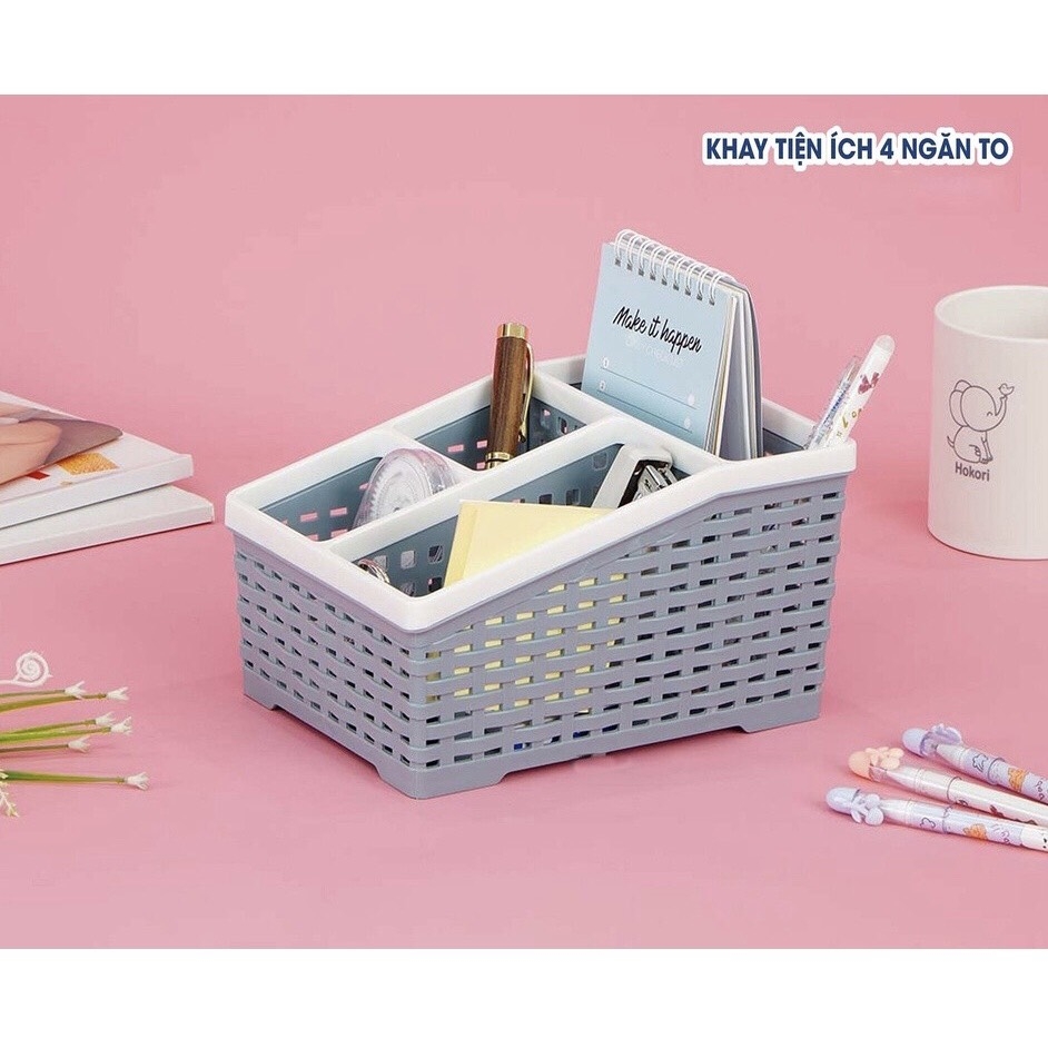 Kệ nhựa 4 ngăn đa năng VN 5688