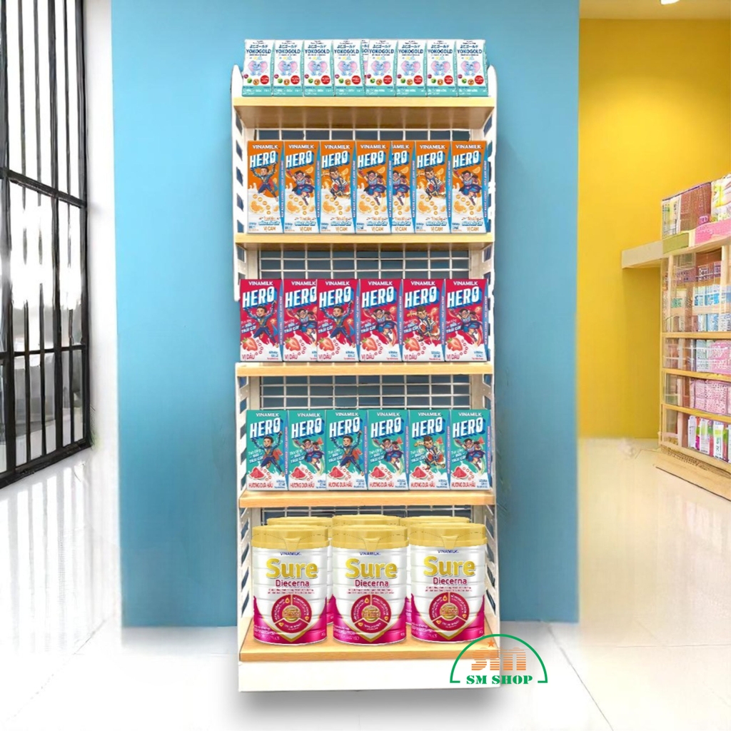 Kệ sắt khung lưới KG50140 50x20x140cm