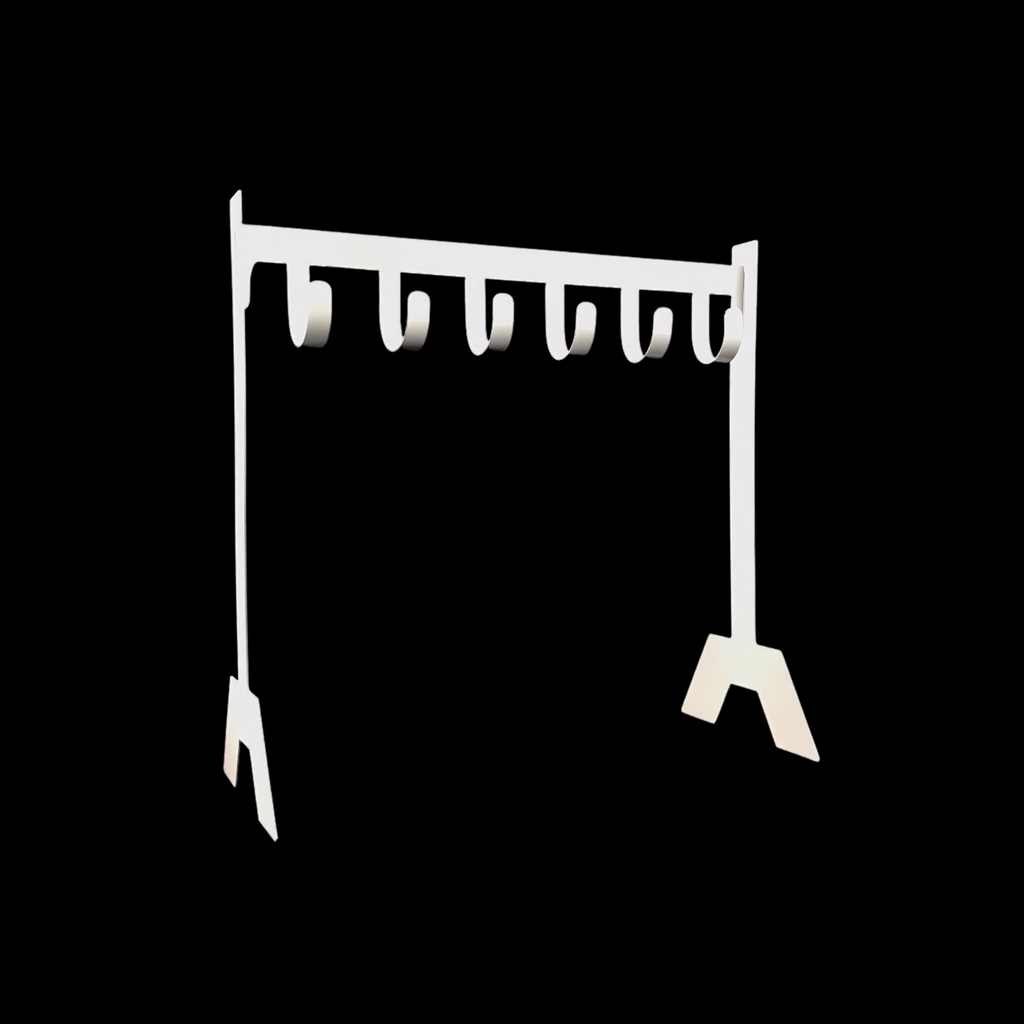 Kệ treo móc khóa 1 tầng 20x25cm