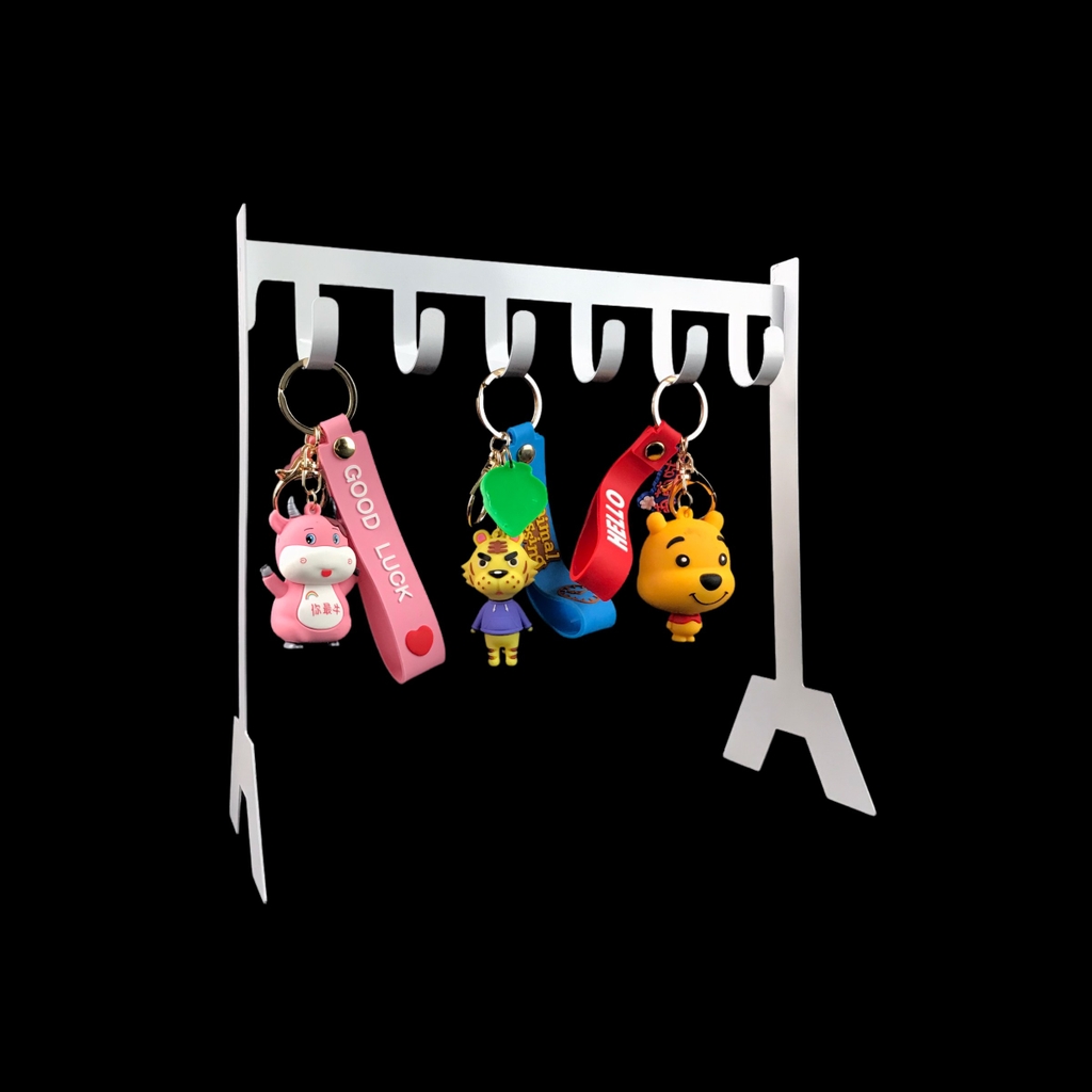 Kệ treo móc khóa 1 tầng 20x25cm