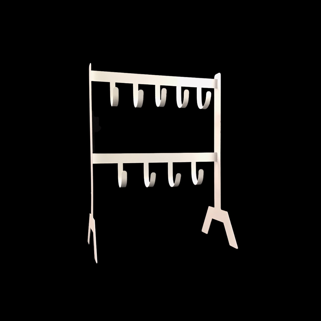 Kệ treo móc khóa 2 tầng 20x26.5cm