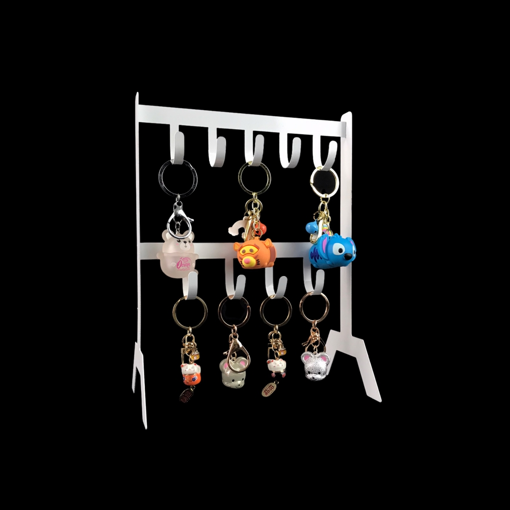 Kệ treo móc khóa 2 tầng 20x26.5cm