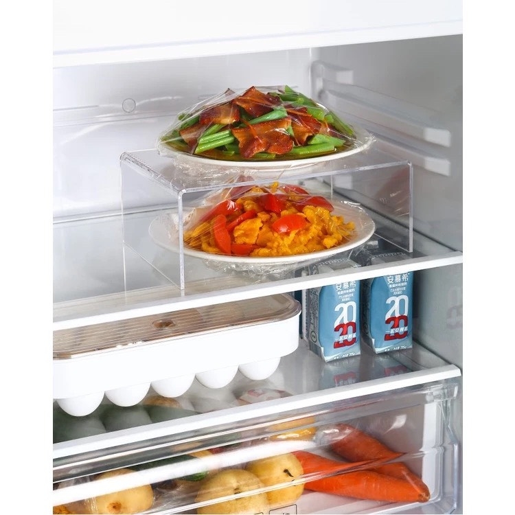 Kệ trưng bày mica 3 mặt uốn Enter TB112 200x80x120mm mica dày 2mm, Kệ livestream, Kệ mica chữ U trong suốt để đồ đa năng (20)