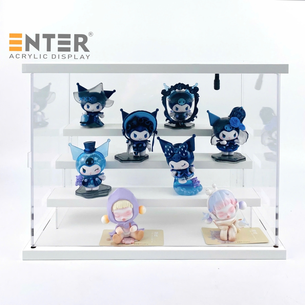 Hộp trưng bày Enter TB311 3 tầng 33x21x25cm có đèn